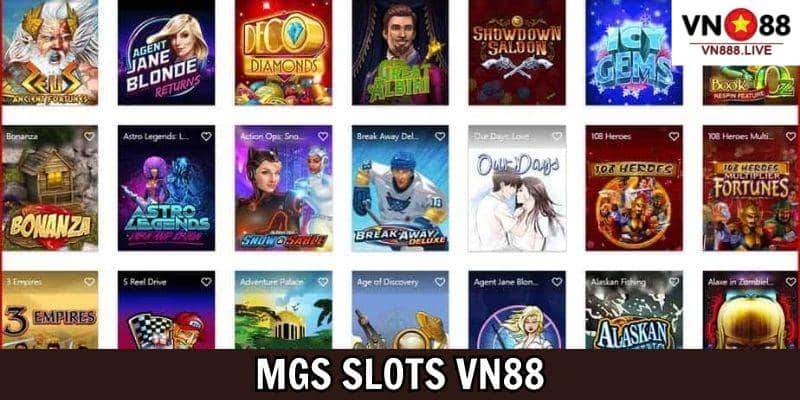 MGS Slots VN88 thanh toán thuận tiện